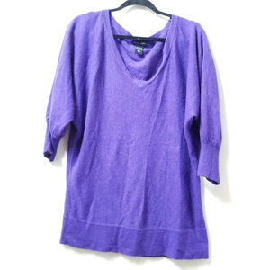New York & Co Women's Purple Sweater  Sz 14